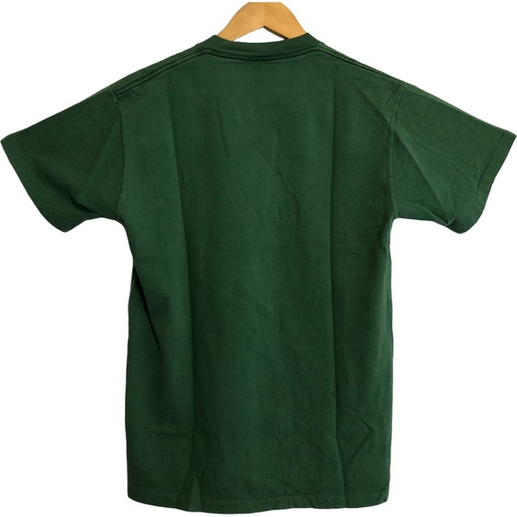 Vintage 90's Oneita Colorado Buffaloes Green Single Stitch Made in USA Shirt M - Picture 2 of 10